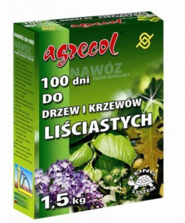 Nawóz do drzew i krzewów liściastych 100 dni 1,5kg