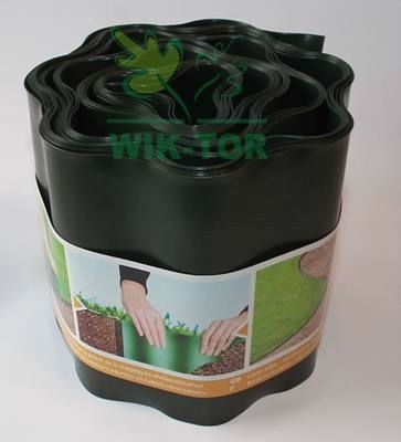 Obrzeże brązowe 15cm