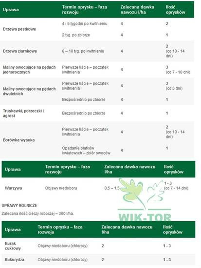 Florovit agro dolistny żelazo 1l