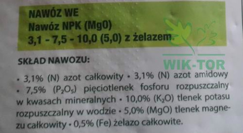 Fruktovit plus nawóz jesienny do trawników 25kg