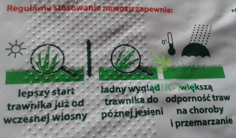 Fruktovit plus nawóz jesienny do trawników 25kg