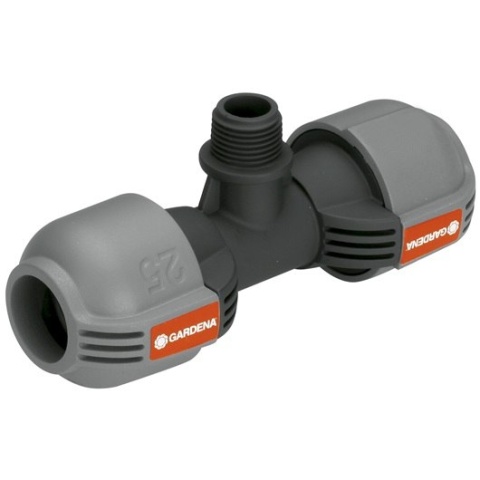 Rozdzielacz T 25mm x1/2" GZ 2786