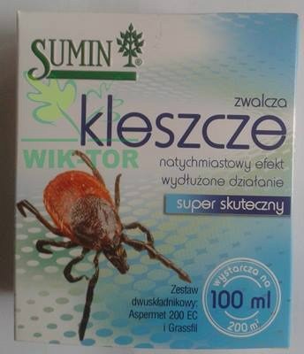 Shot koncentrat do zwalczania komarów, kleszczy w ogrodzie 100ml