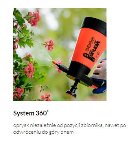 Opryskiwacz ciśnieniowy ręczny Venus 1l