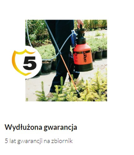 Opryskiwacz Orion 12l + osłona herbicydowa