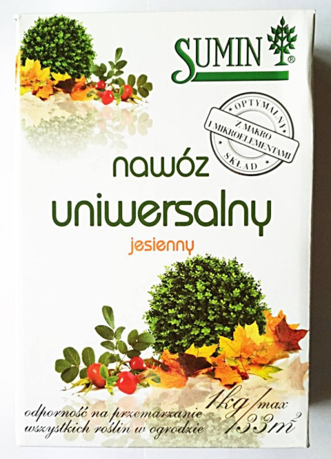Nawóz jesienny granulowany uniwersalny Sumin 1kg