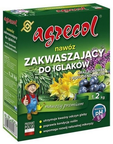 Nawóz zakwaszający do iglaków borówek i różaneczników 1,2kg