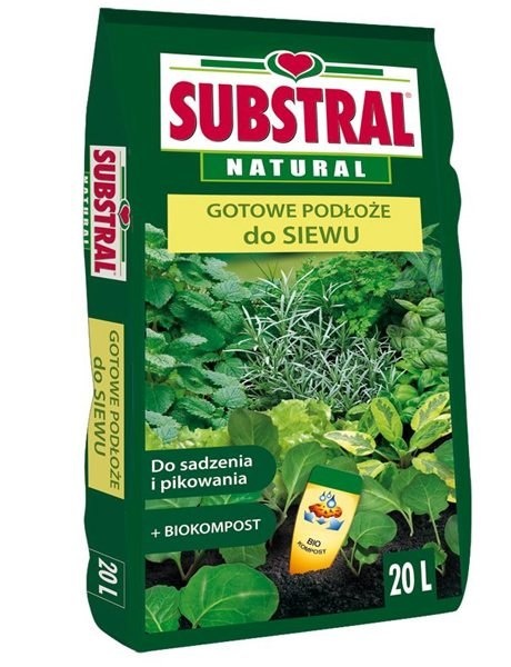 Gotowe podłoże do wysiewu 20l