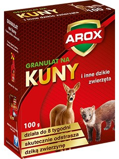 Preparat odstraszający dzikie zwierzęta 100g Arox
