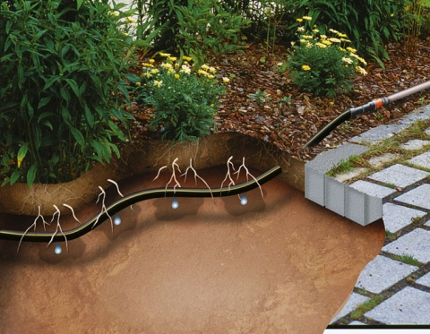 Podziemna linia kroplująca 13,7mm 50m zestaw 1389 Micro-Drip