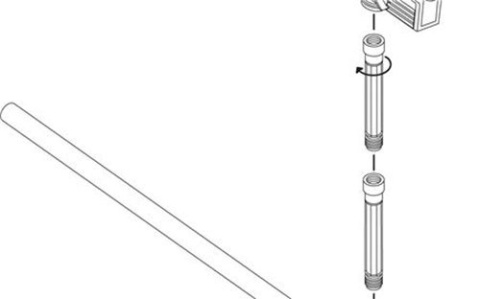 Przedłużka do zraszacza wahadłowego 0S 90 13334 Micro-Drip
