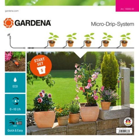 Zestaw podstawowy S do roślin doniczkowych 4,6mm 13000 Micro-Drip