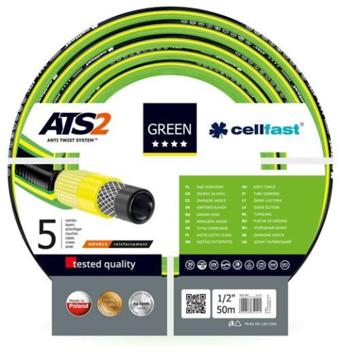 Wąż ogrodowy Green ATS 2 1/2 50m Cellfast