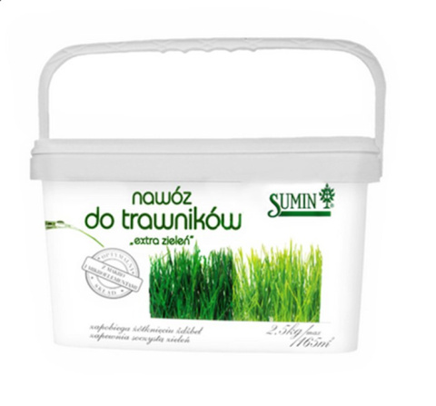 Nawóz granulowany do trawników Sumin 2,5kg