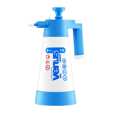 Opryskiwacz ciśnieniowy ręczny venus 1,5l cleaning pro+