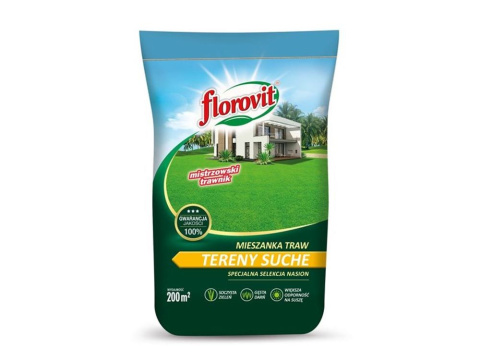 Mieszanka traw na tereny suche 0,9kg Florovit
