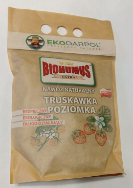 Biohumus nawóz ekologiczny 1l truskawka poziomka