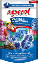 Kapsułki nawozowe do niebieskich hortensji 14szt Agrecol
