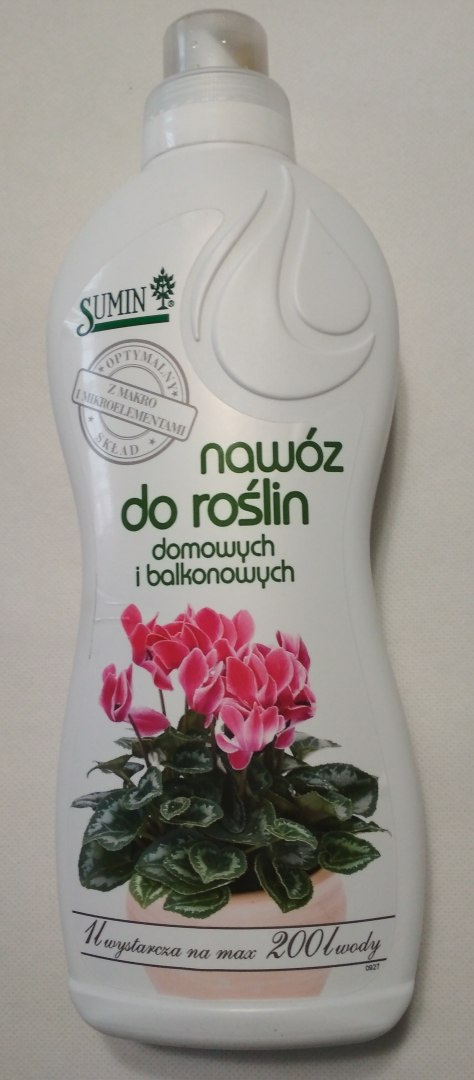 Nawóz płynny do roślin domowych i balkonowych Sumin 1l