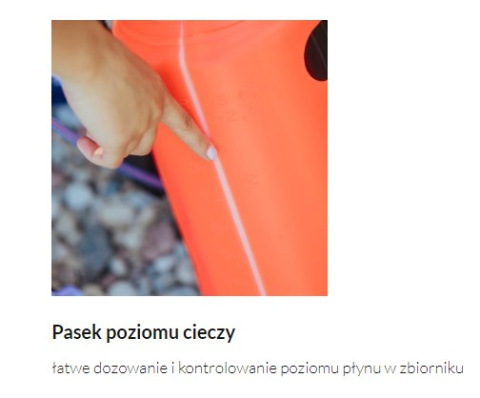 Opryskiwacz Orion 3l + osłona herbicydowa