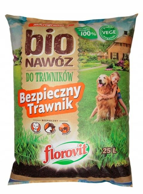 Bio nawóz do trawników Florovit 25l