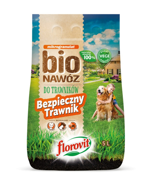 Bio nawóz do trawników Florovit 5l