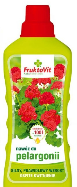 FruktoVit plus nawóz do pelargonii 1l