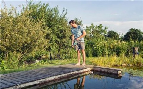Myjka akumulatorowa średniociśnieniowa AquaClean 24/18V P4A zestaw 14800