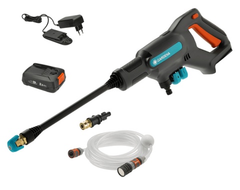 Myjka akumulatorowa średniociśnieniowa AquaClean 24/18V P4A zestaw 14800