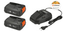 Zestaw startowy P4A 2xPBA 18V/45+ AL 1830 CV 14907