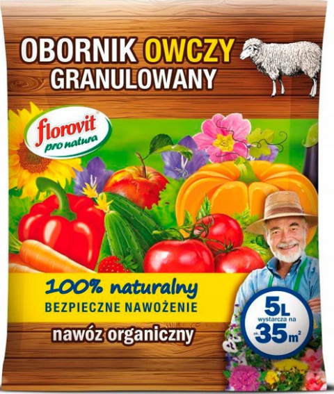 Obornik owczy granulowany 5l Florovit
