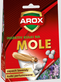 Arox kulki na mole odzieżowe