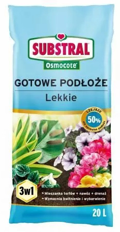 Gotowe podłoże do kwiatów super lekkie 20l