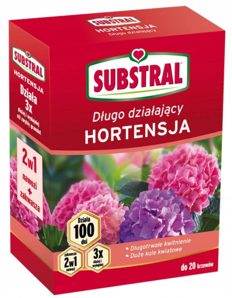 Nawóz 100 dni do Hortensji 2w1 1kg Substral