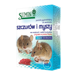 Trutka zbożowa na myszy i szczury Sumin 500g