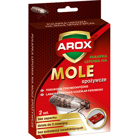 Arox pułapka lepowa na mole spożywcze 2szt
