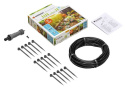 Linia kroplująca 4,6mm do rzędów roślin 15m zestaw S 13010 Micro-Drip
