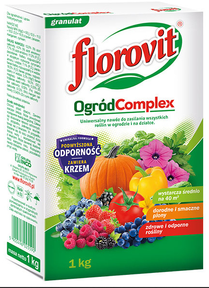 Nawóz granulowany Ogród Complex 1kg Florovit