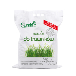 Nawóz granulowany do trawników 5kg+20% GRATIS Sumin