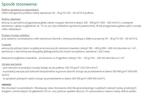 Obornik owczy granulowany 4,5l Florovit