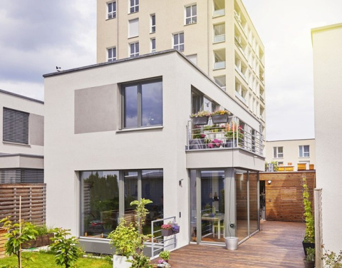 Zestaw na balkon AquaBloom 13301 z pojemnikiem na wodę