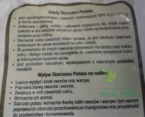 Siarczan potasu 5kg