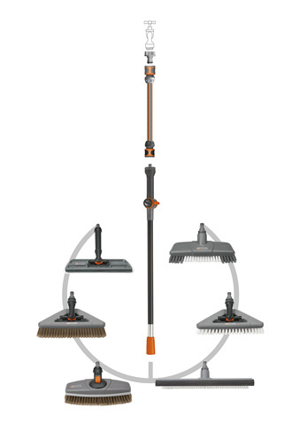Trzonek przepływowy z przegubem Cleansystem 18806 (5556)
