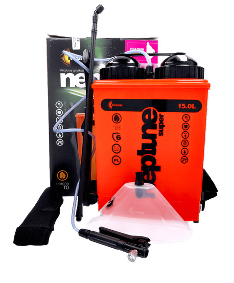 Opryskiwacz plecakowy Neptune 15l + osłona herbicydowa
