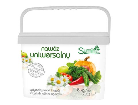 Nawóz granulowany uniwersalny do ogrodu Sumin 5kg