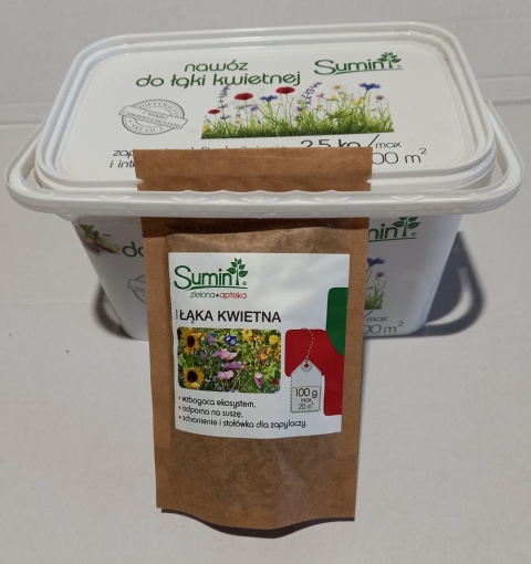 Nawóz do łąki kwietnej 2,5kg + nasiona łąki kwietnej 100g gratis