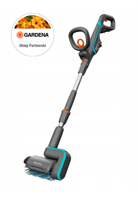 Szczotka akumulatorowa do tarasów AquaBrush Patio zestaw 14841 Gardena