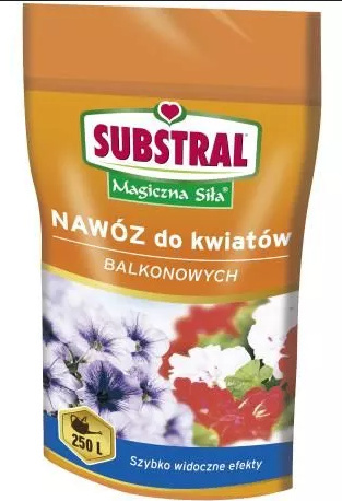 Magiczna siła nawóz do kwiatów balkonowych 250g + Dozownik GRATIS