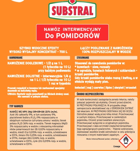 Magiczna siła nawóz do pomidorów 350g + Dozownik GRATIS