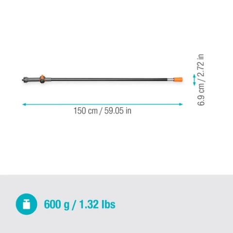 Trzonek przepływowy M 150 cm Cleansystem 18802 5550
